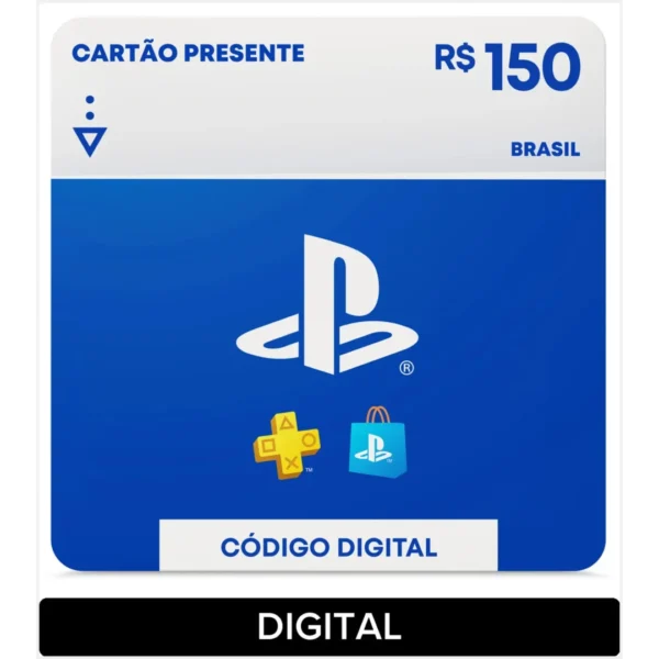 Sony PlayStation Store Gift Card BRL 150 Digital
